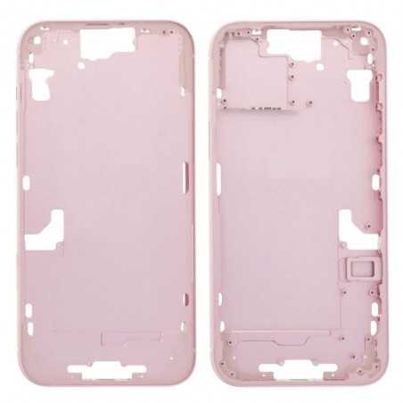 Middle Frame iPhone 15 Plus with SIM Tray and Side Buttons for Apple | Pink
