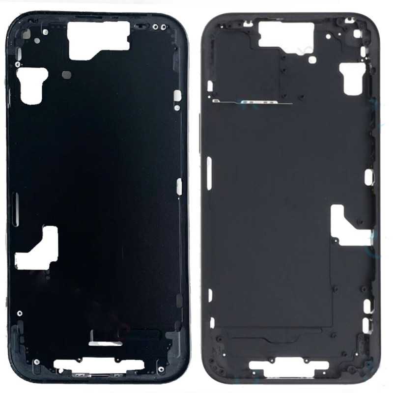 Middle Frame iPhone 15 Plus with SIM Tray and Side Buttons for Apple | Black Middle Frame iPhone 15 Plus with SIM Tray and Side Buttons for Apple | Black