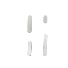 Middle Frame iPhone 15 Pro with SIM Tray and Side Buttons for Apple | White