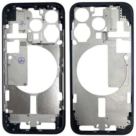 Middle Frame iPhone 15 Pro with SIM Tray and Side Buttons for Apple | Blue