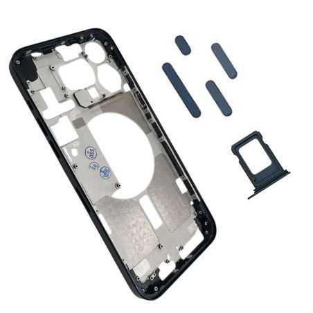 Middle Frame iPhone 15 Pro Max with SIM Tray and Side Buttons for Apple | Blue