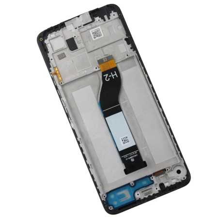 Xiaomi Service Pack Original LCD Display + Frame For Redmi 13C 4G 5G / Poco C65 4G | BLACK