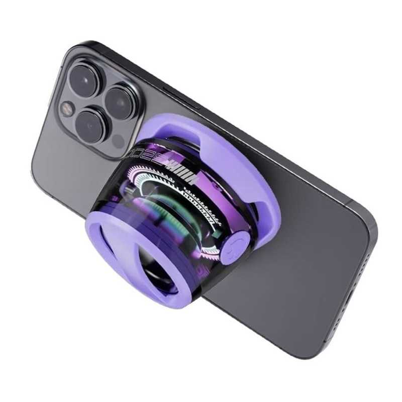 Altoparlante Bluetooth Magnetico G200 Luce a Colori multi-RGB e Supporto per Telefono Magbeat Impermeabile Viola Altoparlante Bluetooth Magnetico G200 Luce a Colori multi-RGB e Supporto per Telefono Magbeat Impermeabile Viola