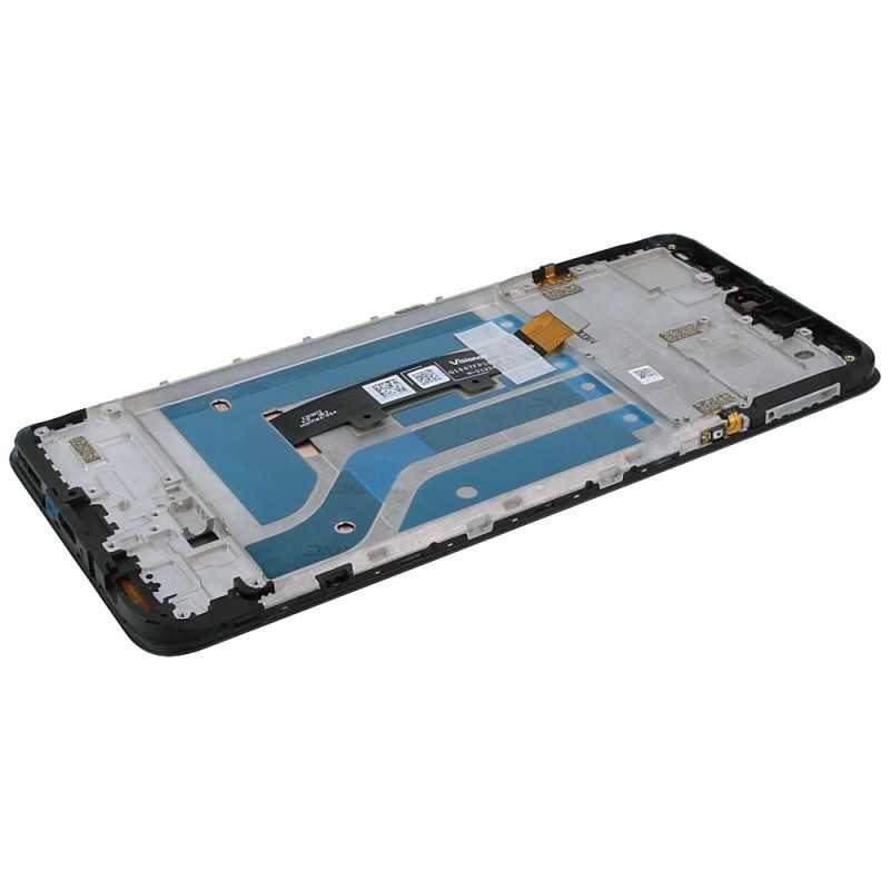  Motorola Service Pack Original LCD Display + Frame For Edge 20 Lite | Black