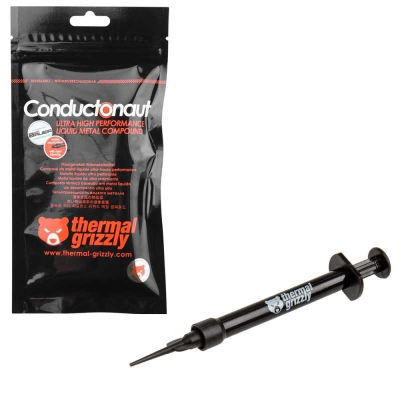 Liquid Metal Heat Conductor Conductonaut 73W/m.K Thermal Grizzly