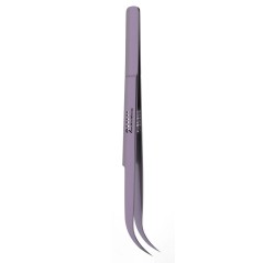 2UUL Ti22 Titanium Pliers Curved Tip | Purple