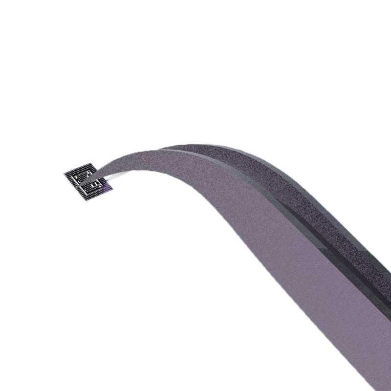 2UUL Ti22 Titanium Pliers Curved Tip | Purple