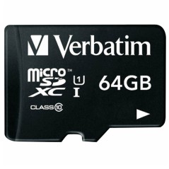 Verbatim Premium 64 GB MicroSDXC Classe 10