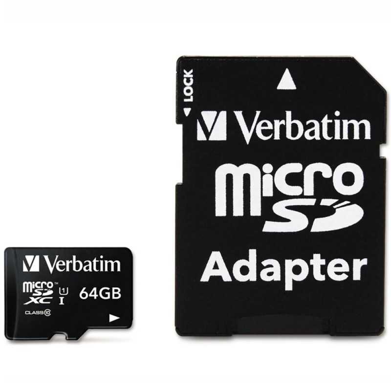 Verbatim Premium 64 GB MicroSDXC Classe 10