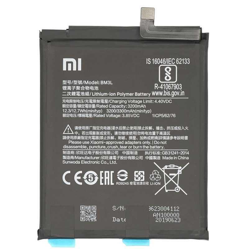 Xiaomi Service Pack Batteria BM3L Originale per Mi 9 | M1902F1G