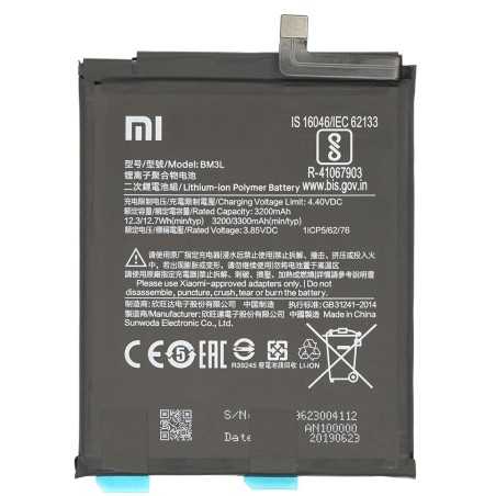 Xiaomi Service Pack Batteria BM3L Originale per Mi 9 | M1902F1G