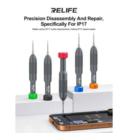 RELIFE RL 717A Set Cacciaviti Rocket Head Screwdriver 