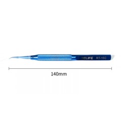 RELIFE RT-15C Ultra-Precision Titanium Alloy Tip Tweezers