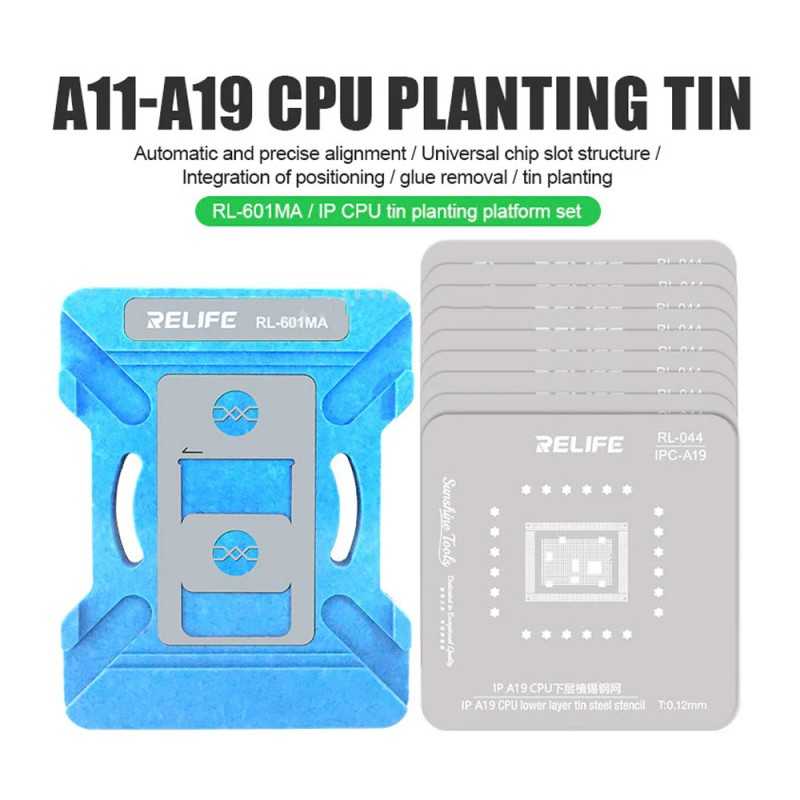 RELIFE RL-601MA CPU Repair Fixture Set/IP Series (A11-A19 Pro ) RELIFE RL-601MA CPU Repair Fixture Set/IP Series (A11-A19 Pro )