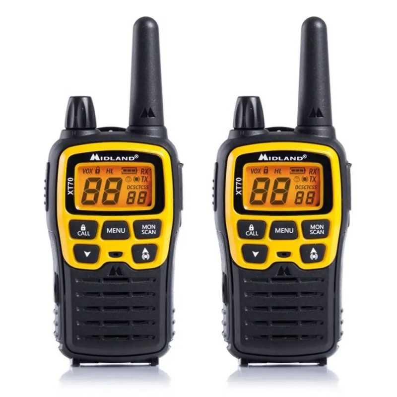 MIDLAND WALKIE TALKIE XT70 Adventure DUAL BAND PMR446/LPD 