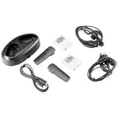 Midland XT70 Doppio Walkie Talkie Radio Ricetrasmettitori DUAL BAND PMR4467LPD| Nero 