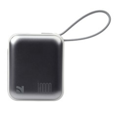 NCC Power Bank AS-181 10000mAh 22.5W Fast Charging Power Bank with Built-in Cables Dark Grey