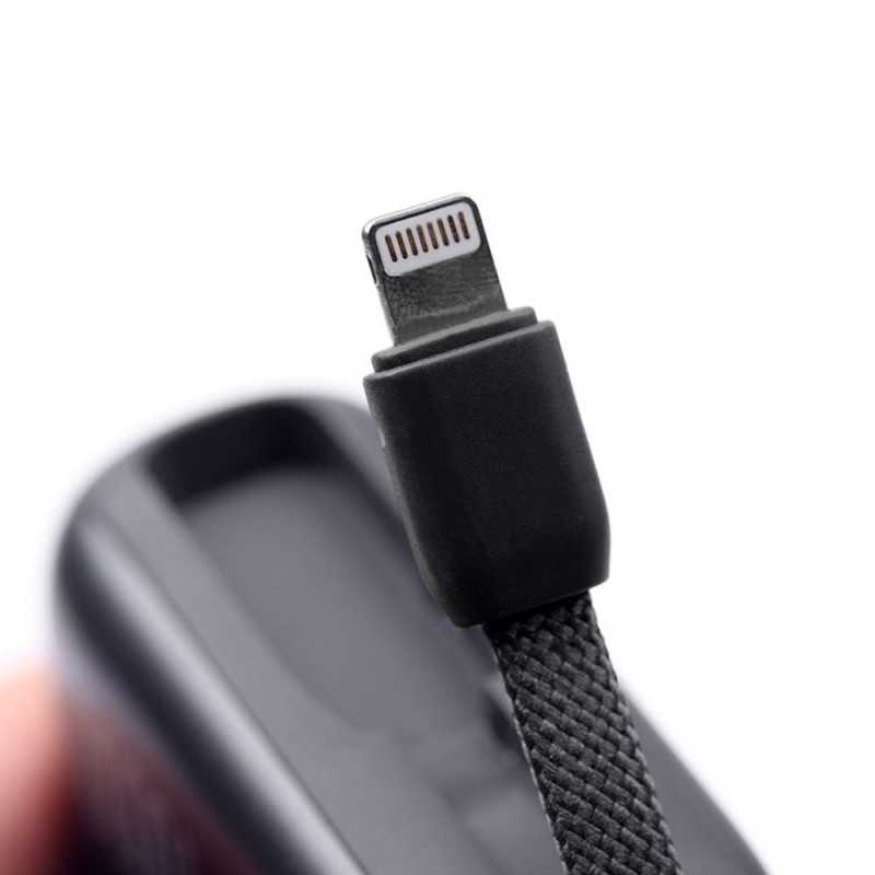 NCC Power Bank Ricarica Rapida AS-181 da 10000 mAh e 22,5 W con Cavi Integrati Dark Grey NCC Power Bank Ricarica Rapida AS-181 da 10000 mAh e 22,5 W con Cavi Integrati Dark Grey