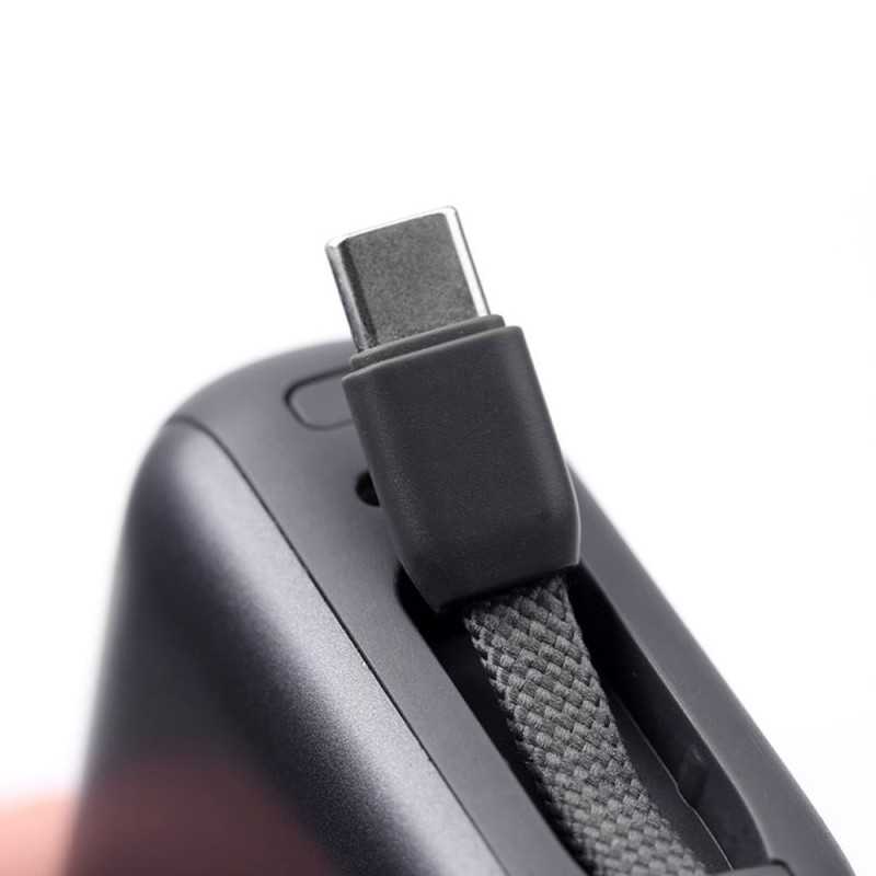 NCC Power Bank Ricarica Rapida AS-181 da 10000 mAh e 22,5 W con Cavi Integrati Dark Grey NCC Power Bank Ricarica Rapida AS-181 da 10000 mAh e 22,5 W con Cavi Integrati Dark Grey