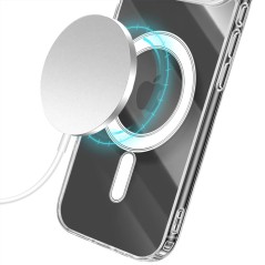 Custodia Protettiva iPhone 17 Air MagSafe con Protezione Vetro Fotocamera | Trasparente
