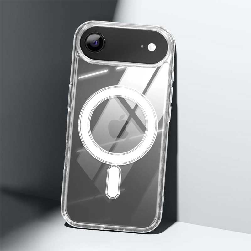 Custodia Protettiva iPhone 17 Air MagSafe con Protezione Vetro Fotocamera | Bianco