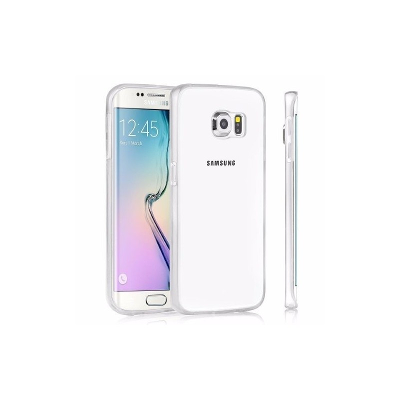 Cover Compatibile Per Galaxy S6 EDGE Trasparente
