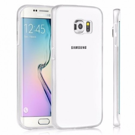 Acquista Cover Compatibile Per Galaxy S6 EDGE Trasparente su Smartness