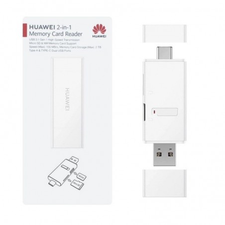 Acquista Huawei Lettore di schede Card Reader con porta Usb e Type-C su Smartness