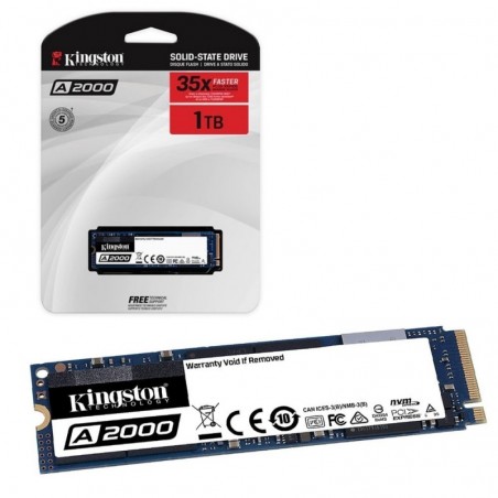 Product image Kingston SSD SA2000 NVMe PCIe M.2 SATA 2.5" 1Tb