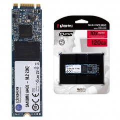 Discover Kingston SSD SA400 M.2 SATA 2.5" from 120Gb to 1.92Tb details