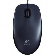 Foto di Logitech Mouse M90 USB 3 Tasti Usb 1000 dpi Rilevamento del Movimento Ottico Nero - Logitech