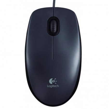 Buy Logitech Mouse M90 ??USB 3 Buttons Usb 1000 dpi Optical Motion Detection Black online