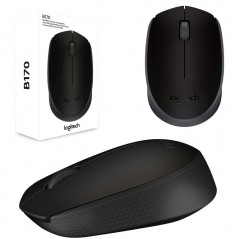 Foto di Logitech Mouse Ottico B170 Wireless Nero 1000 dpi - Logitech