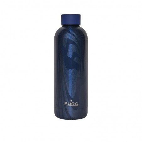 Puro OPTIC 500ml HOT&COLD Thermal Bottle in Double-Layer Matte Steel