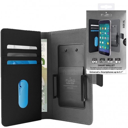 Puro Puro Universal Case UNIWallet Tg.&nbsp;XL Black for sale