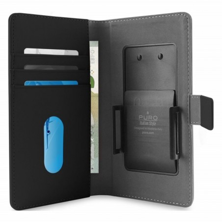 Puro UNIWallet Universal Case Size XXL | Black