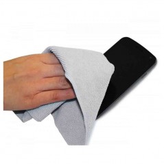 Discover Puro Kit Cleaning Spray Screens 240ml + Cloth Mi crofibra Gray 20x28cm details