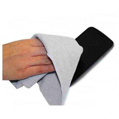 Pure Screen Cleaning Kit Spray 240ml + Grey Microfiber Cloth 20x28cm