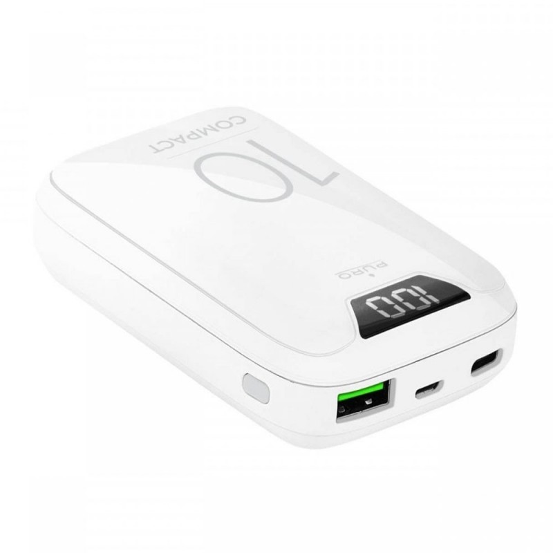 Acquista Puro Power bank Compact Fast Charger Con Display 10000mAh su Smartness