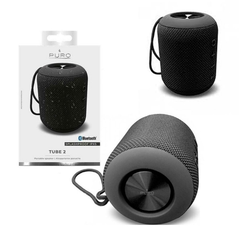 Photo of Puro Bluetooth Speaker TUBE 2 V4.2 Portable Splashproof IPX5 - Puro
