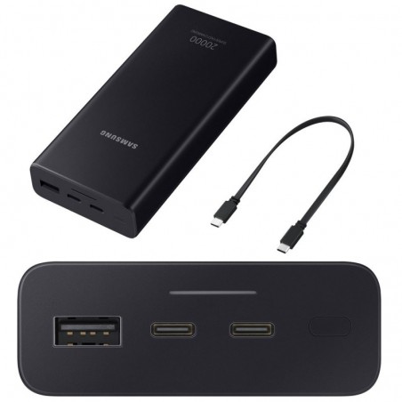 Compra Samsung Battery Pack 20Ah Power bank 25W Super Fast Charging USB-A + 2 USB-C | Cosmic Gray online