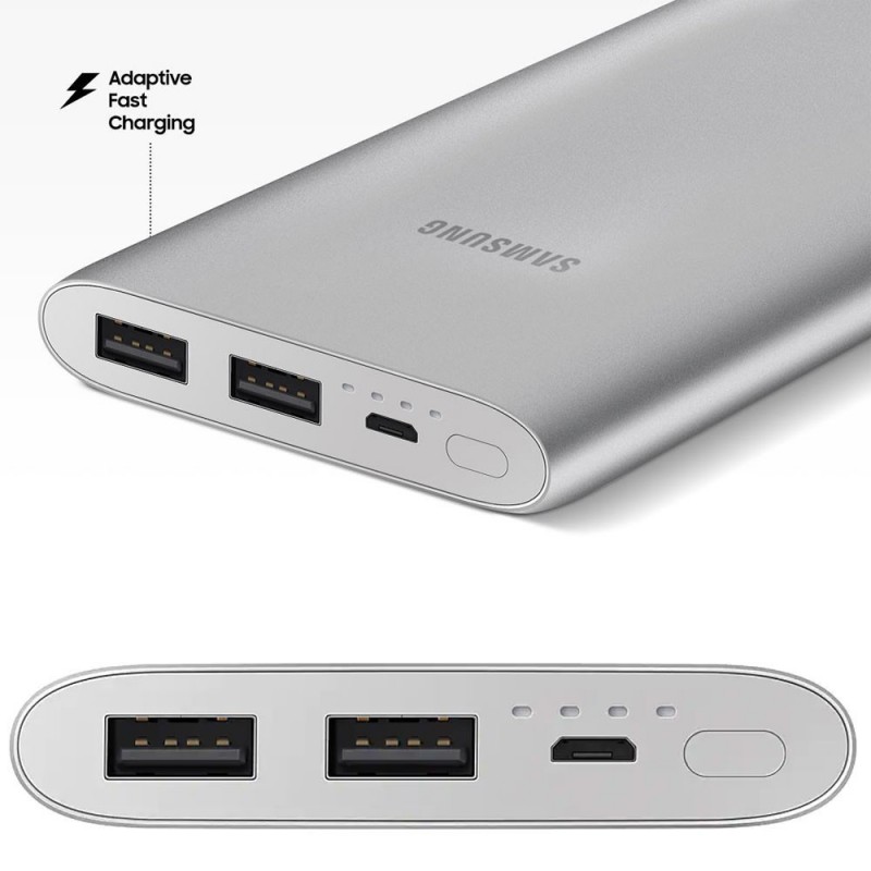 Samsung Battery Pack EB-P1100B Micro USB 10000 mAh Dual Fast Charge Samsung Battery Pack EB-P1100B Micro USB 10000 mAh Dual Fast Charge