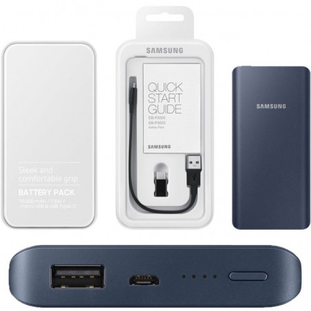 Immagine prodotto Samsung Battery Pack EB-P3000CN Type-C 10000mAh Blu Navy