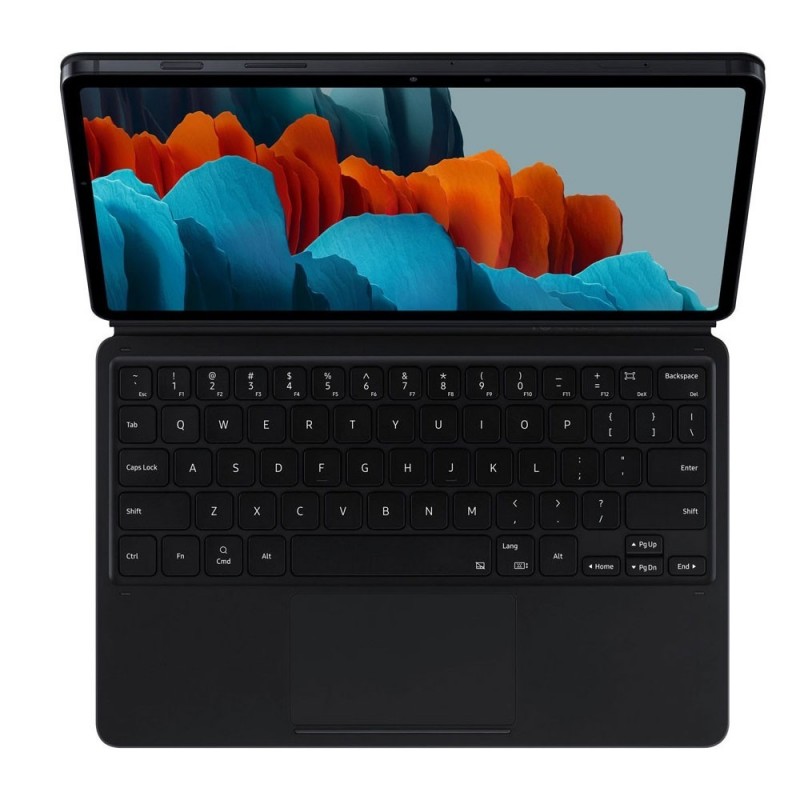Samsung Book Cover Keyboard Per Galaxy Tab S7 11" T870 T875 Nero Samsung Book Cover Keyboard Per Galaxy Tab S7 11" T870 T875 Nero