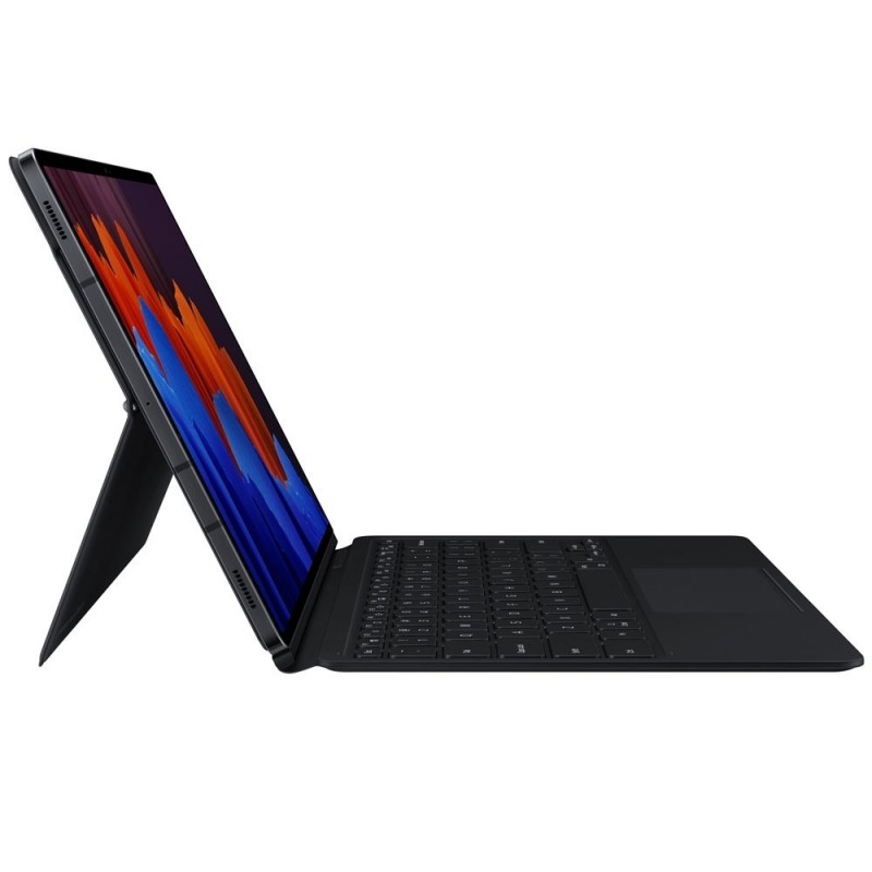 Samsung Book Cover Keyboard For Galaxy Tab S7+ Plus T970 T976B | Black Samsung Book Cover Keyboard For Galaxy Tab S7+ Plus T970 T976B | Black