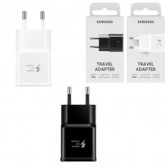 Discover Samsung Battery Charger 15W Fast Charge EP-TA20E Travel Adapter Black and White |&nbsp;Blister details