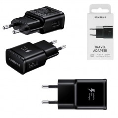 Buy Samsung Battery Charger 15W Fast Charge EP-TA20E Travel Adapter Black and White |&nbsp;Blister online