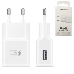 Scopri Samsung Caricabatteria 15W Fast Charge EP-TA20E Travel Adapter Nero e Bianco | Blister in dettaglio