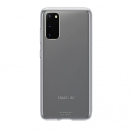 Discover Samsung Clear Cover EF-QG980TTEGEU for Galaxy S20 details