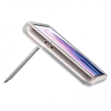 Samsung Clear Standing Cover EF-JG991CTEG Custodia Per Galaxy S21 Trasparente